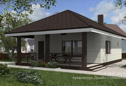Б-50. Банный комплекс  11,05*7,40 метров